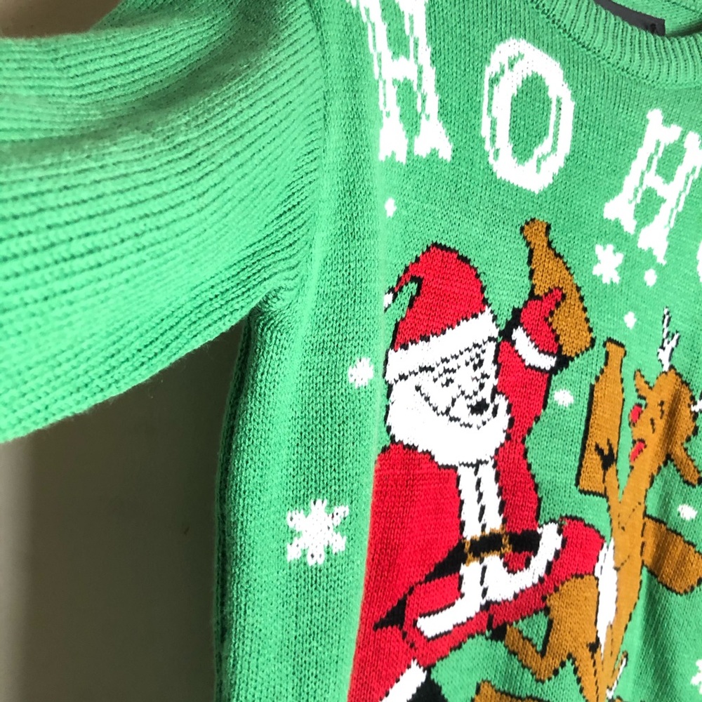NWT. Ugly Christmas Sweater Ho Ho Hammered - Picture 6 of 12